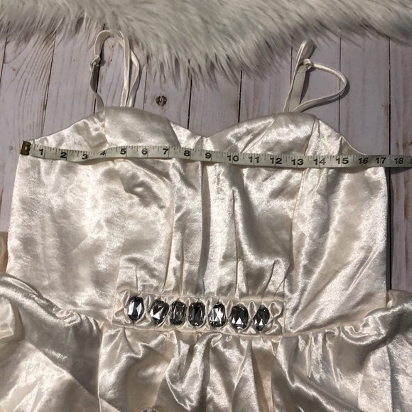 Isabel Toledo Ivory Peplum Dress size 16 NWT - Picture 5 of 12